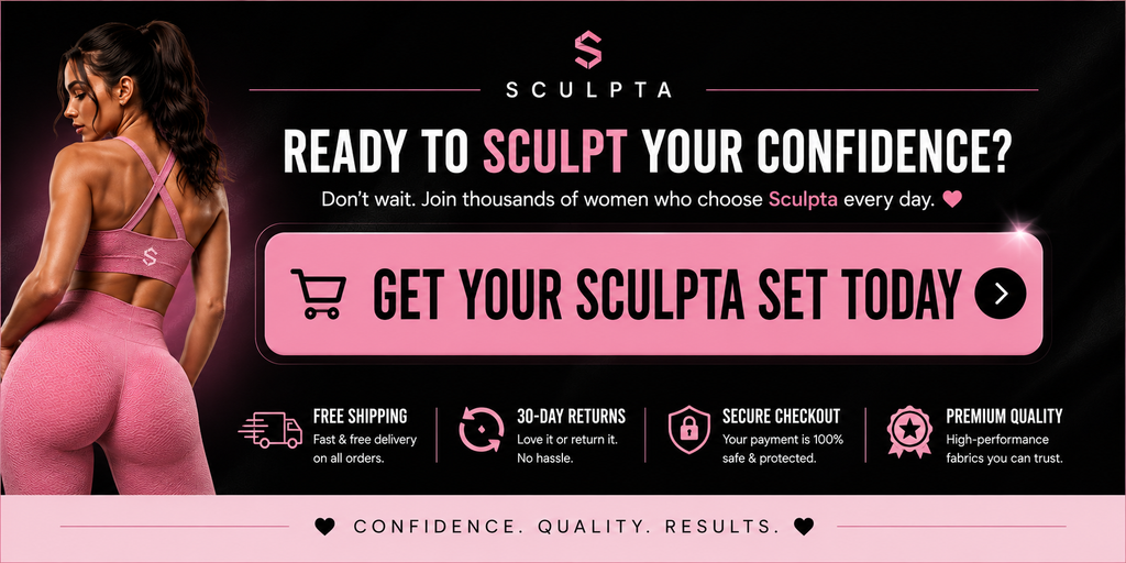 Sculpta™ Sculpt Seamless Scrunch Bum Gym Set