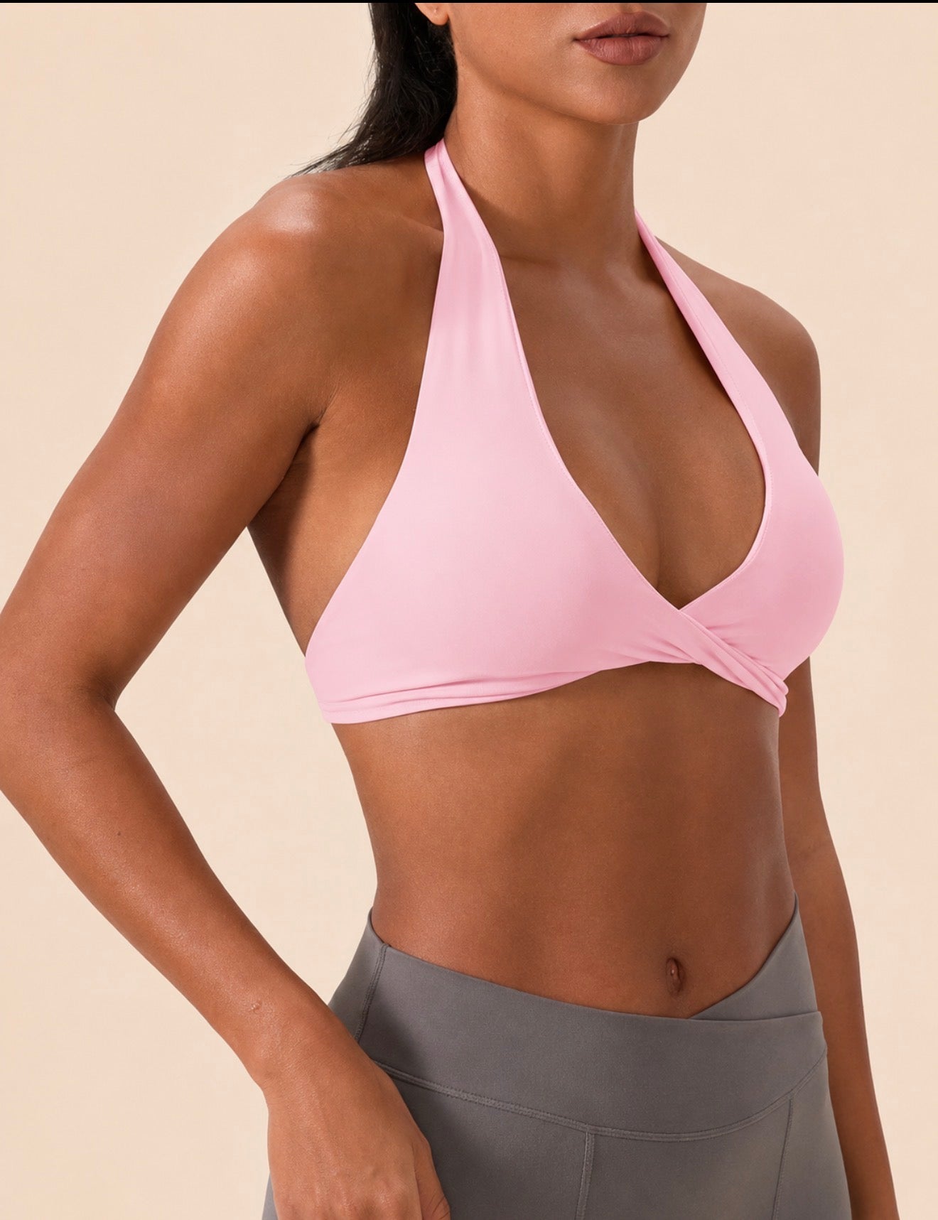 Sculpta™ Strappy Sports Bra | Women’s Seamless Padded Gym & Yoga Bra