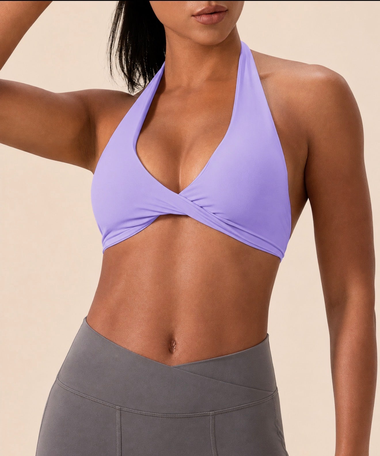 Sculpta™ Strappy Sports Bra | Women’s Seamless Padded Gym & Yoga Bra