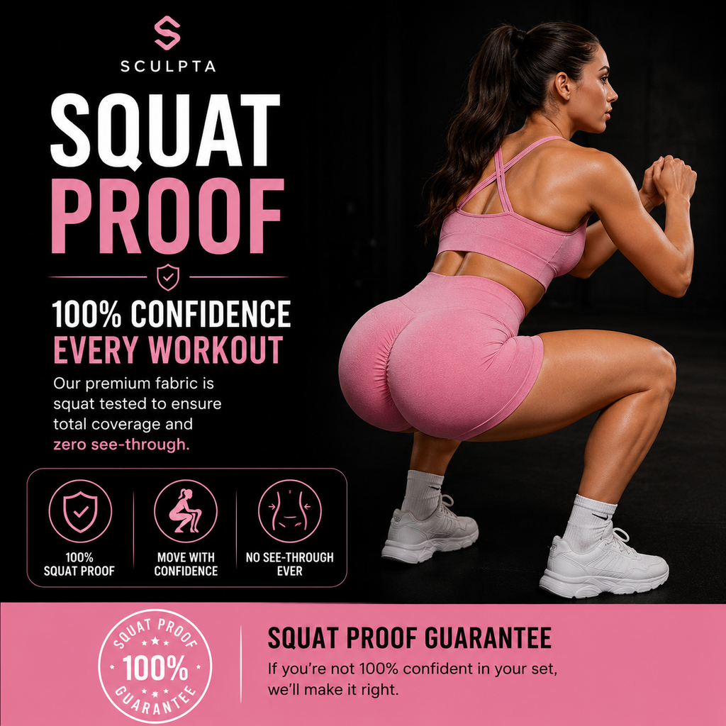Sculpta™ Sculpt Seamless Scrunch Bum Gym Set