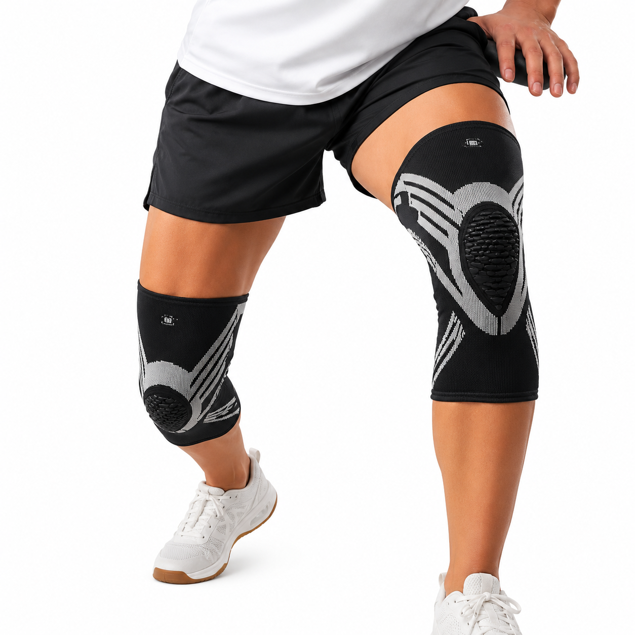 Sculpta™ Compression Knee Support Sleeve | Breathable Elastic Knee Brace for Running, Gym & Sports
