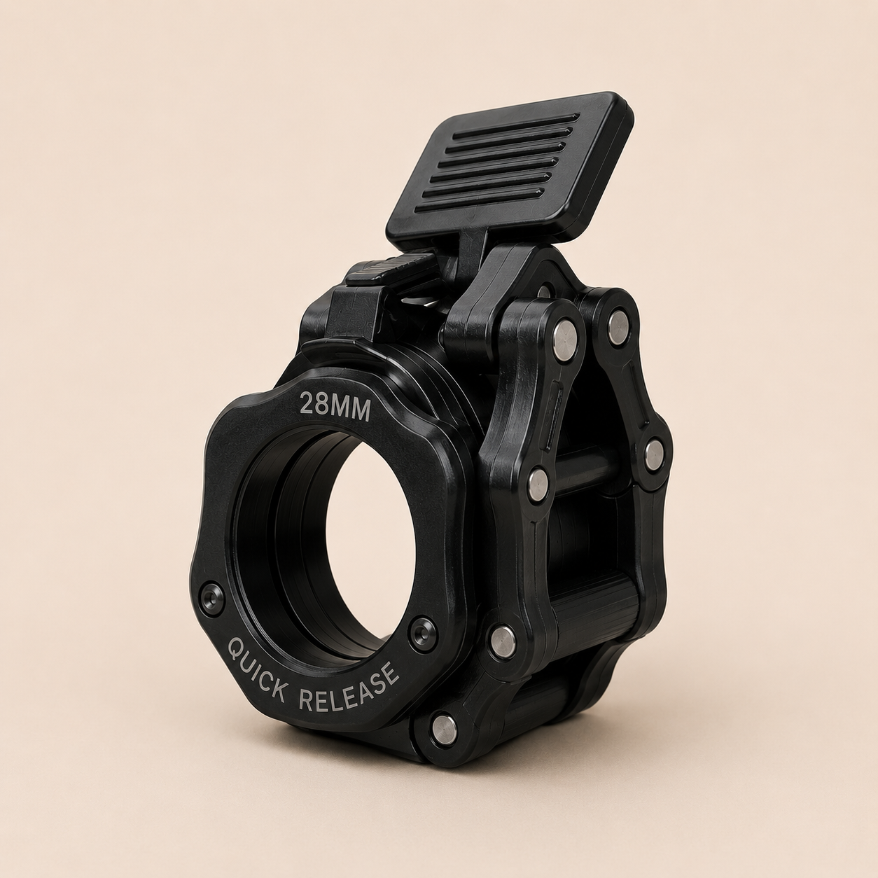 Sculpta™ Quick Release Barbell Clamps (Pair) | Olympic Barbell Lock Collars for Weightlifting, Powerlifting & Strength Training