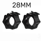 Sculpta™ Quick Release Barbell Clamps (Pair) | Olympic Barbell Lock Collars for Weightlifting, Powerlifting & Strength Training