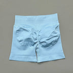 Sculpta™ Seamless Sculpt Scrunch Shorts | High Waist Gym & Running Shorts