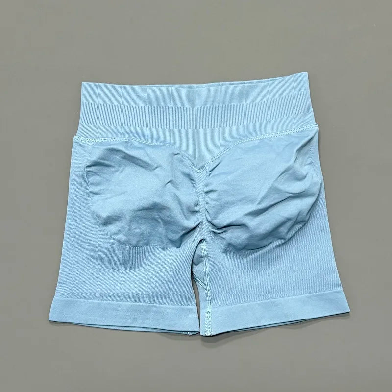 Sculpta™ Seamless Sculpt Scrunch Shorts | High Waist Gym & Running Shorts