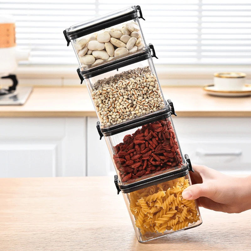 Sculpta™ Airtight Protein Storage Container | Large Supplement & Protein Powder Canister | Moisture-Proof Kitchen Storage Jar