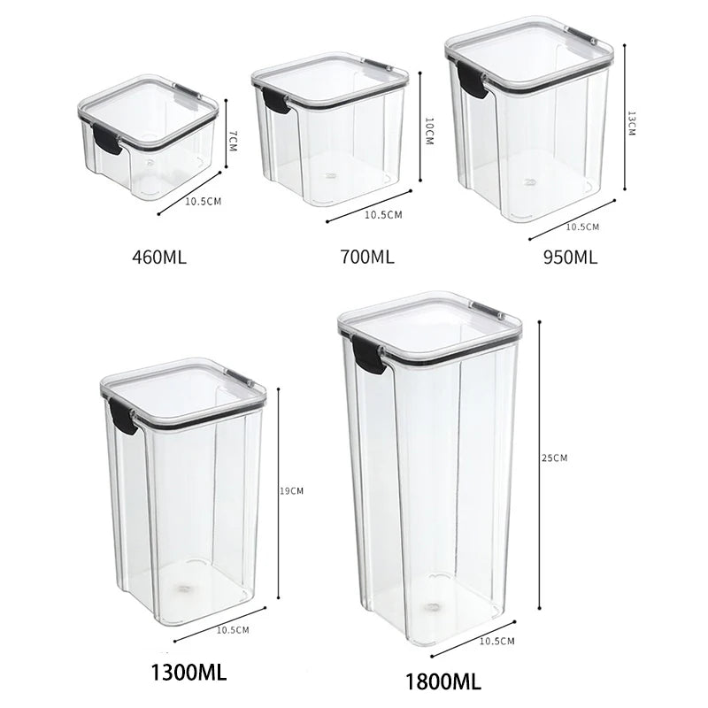 Sculpta™ Airtight Protein Storage Container | Large Supplement & Protein Powder Canister | Moisture-Proof Kitchen Storage Jar