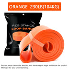 Sculpta 20~230lbs Heavy-Duty Resistance Band Agility Training Workout Gym Equipment Yoga Pilates Accessories Rubber Band Home Gym