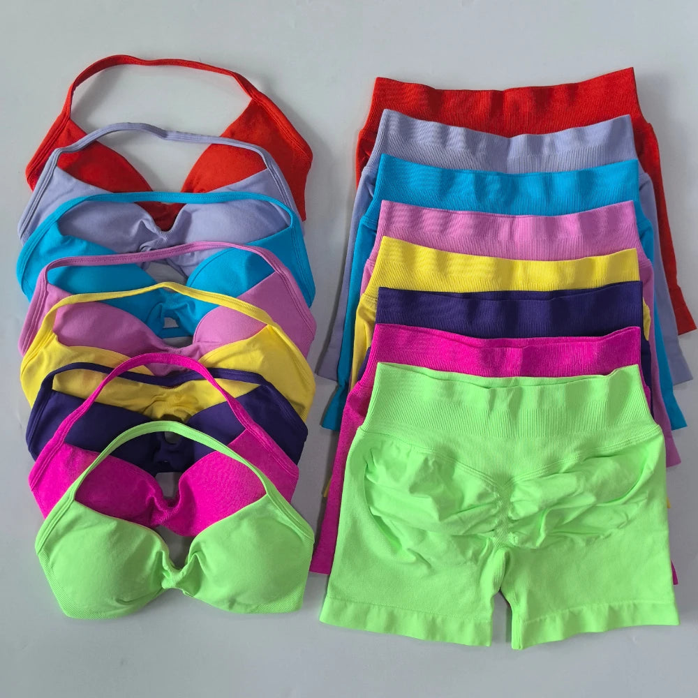 Sculpta™ Sculpt Seamless Scrunch Bum Gym Set
