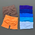 Sculpta™ Seamless Sculpt Scrunch Shorts | High Waist Gym & Running Shorts