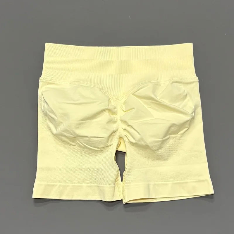 Sculpta™ Seamless Sculpt Scrunch Shorts | High Waist Gym & Running Shorts