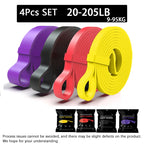 Sculpta 20~230lbs Heavy-Duty Resistance Band Agility Training Workout Gym Equipment Yoga Pilates Accessories Rubber Band Home Gym