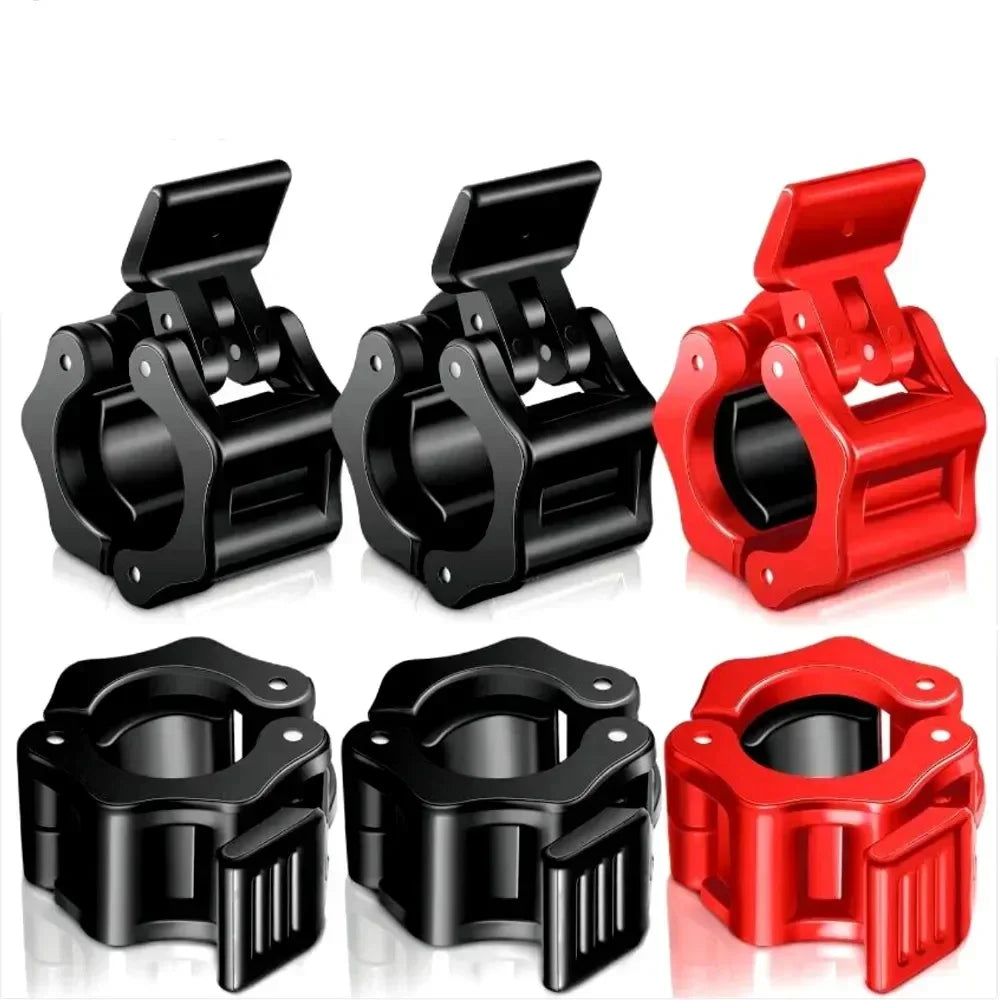 Sculpta™ Quick Release Barbell Clamps (Pair) | Olympic Barbell Lock Collars for Weightlifting, Powerlifting & Strength Training