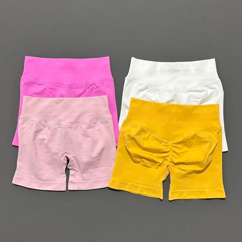 Sculpta™ Sculpt Scrunch Shorts | High Waisted Seamless Gym Shorts