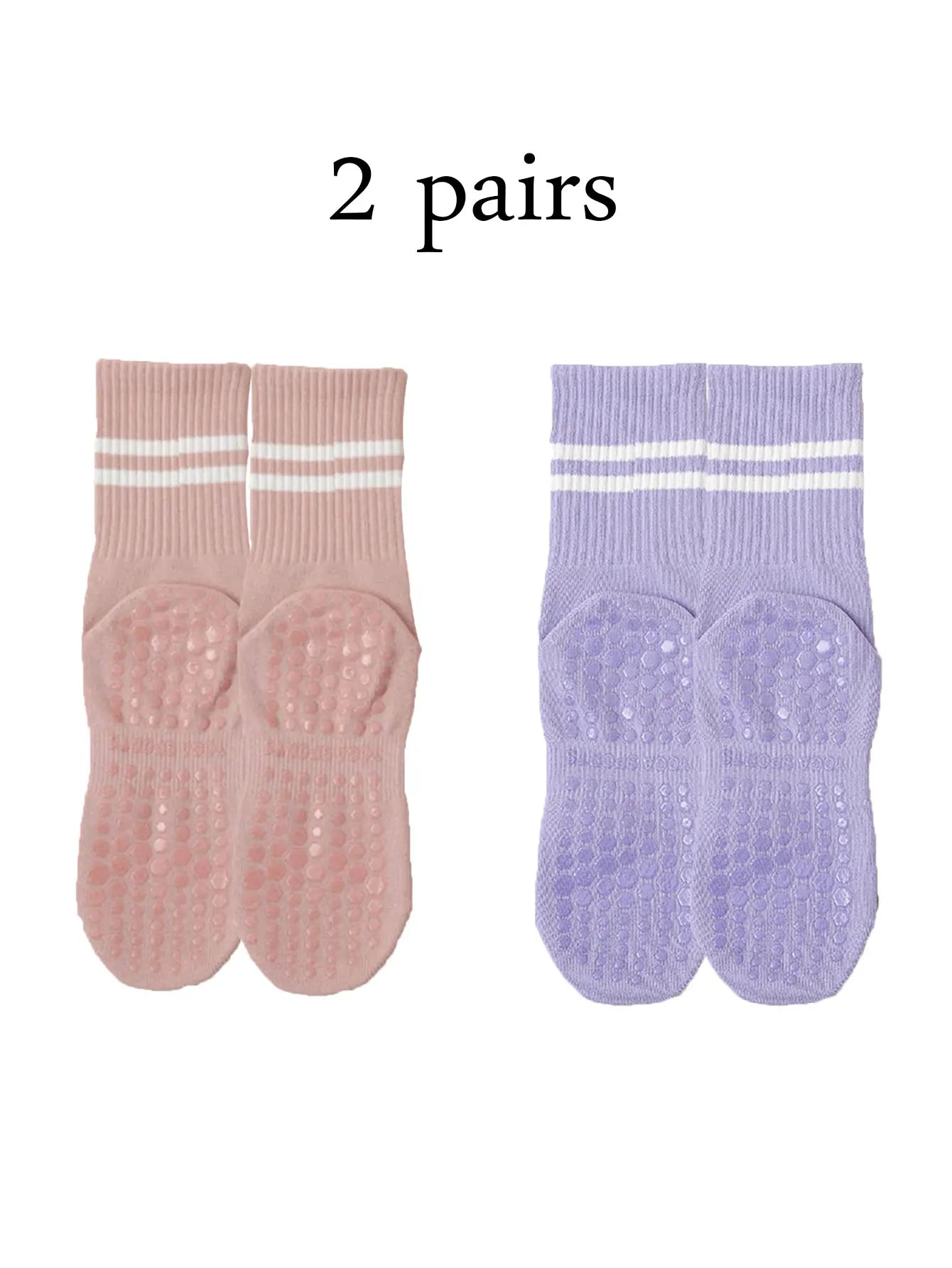 Sculpta™ Non-Slip Pilates Grip Socks | Women’s Yoga, Barre & Reformer Studio Socks