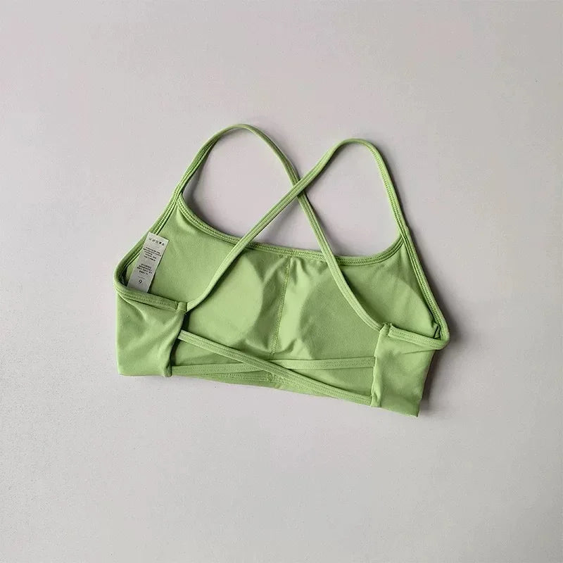 Sculpta™ Cross Back Sports Bra | Women’s High Support Seamless Running & Gym Bra