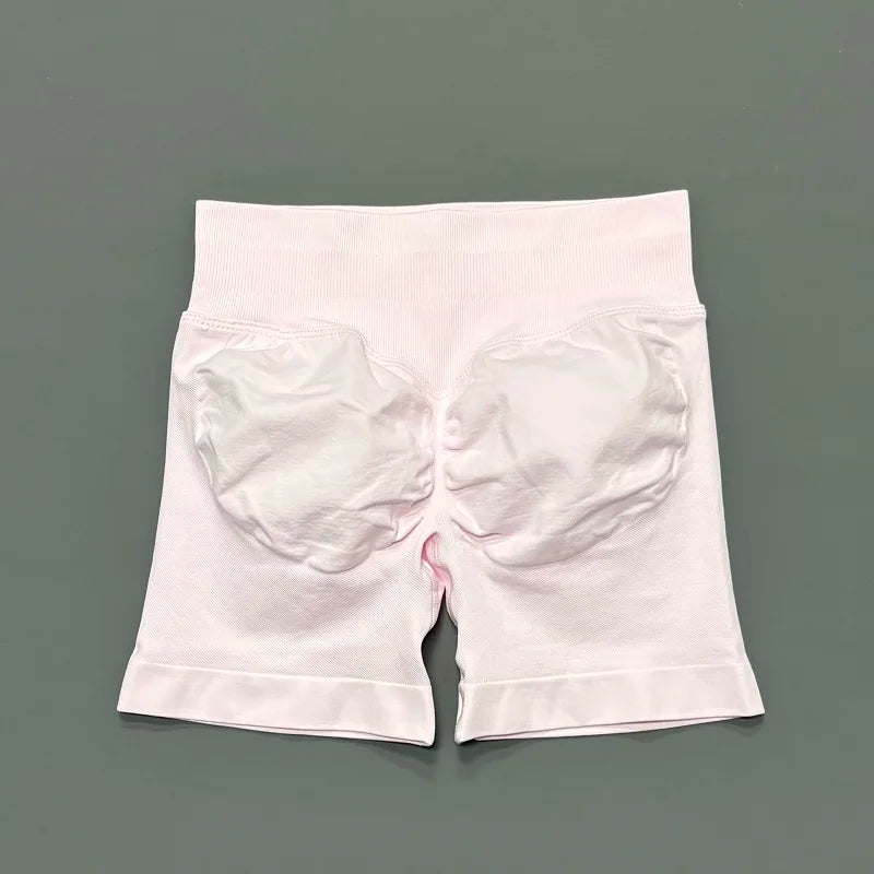 Sculpta™ Seamless Sculpt Scrunch Shorts | High Waist Gym & Running Shorts