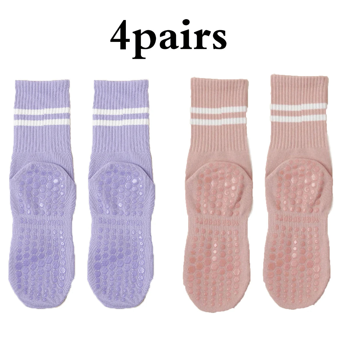 Sculpta™ Non-Slip Pilates Grip Socks | Women’s Yoga, Barre & Reformer Studio Socks