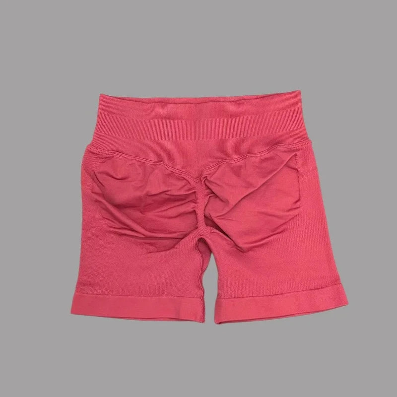 Sculpta™ Seamless Sculpt Scrunch Shorts | High Waist Gym & Running Shorts