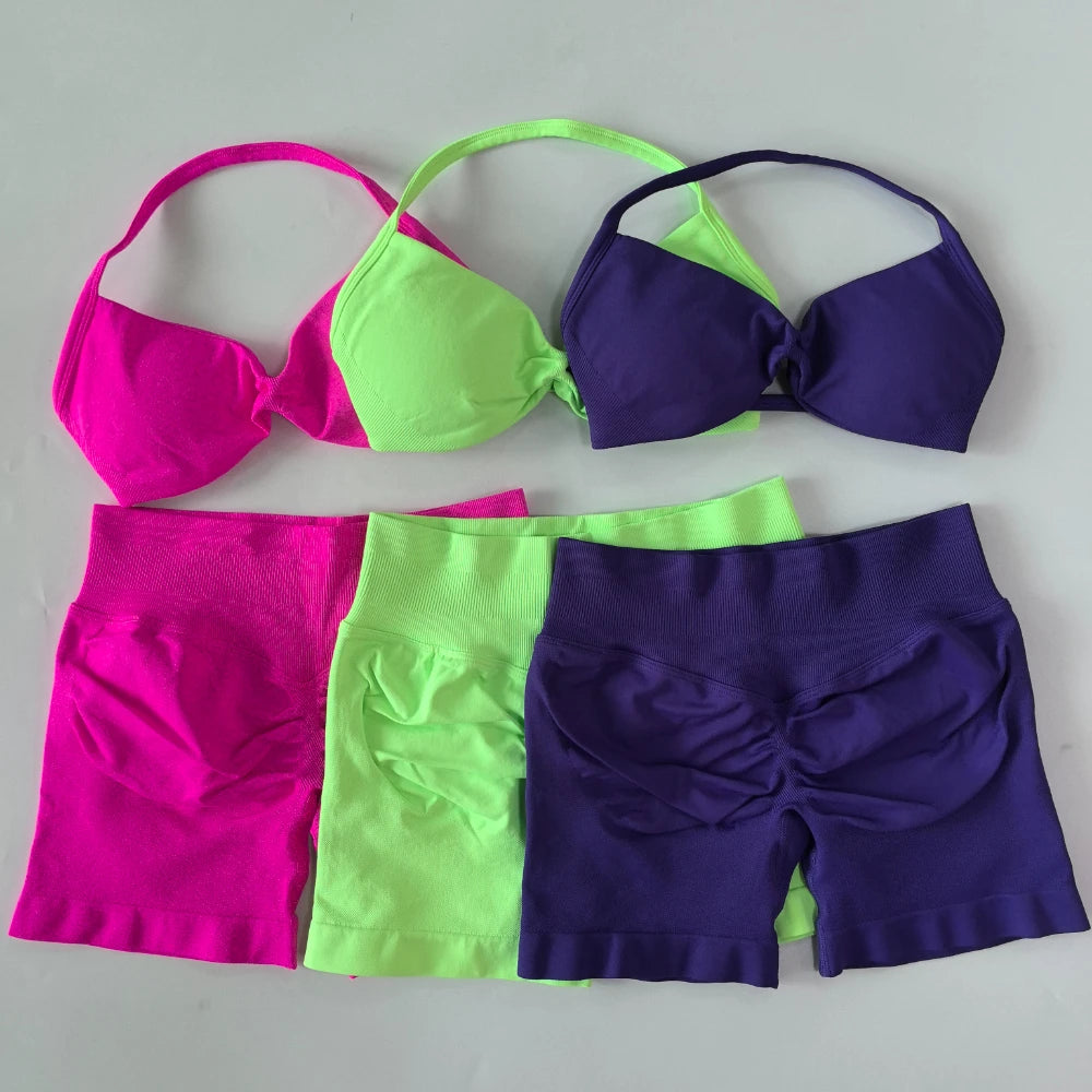 Sculpta™ Sculpt Seamless Scrunch Bum Gym Set