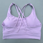 Sculpta™ Cross Back Sports Bra | Women’s Seamless Medium Support Gym & Yoga Bra