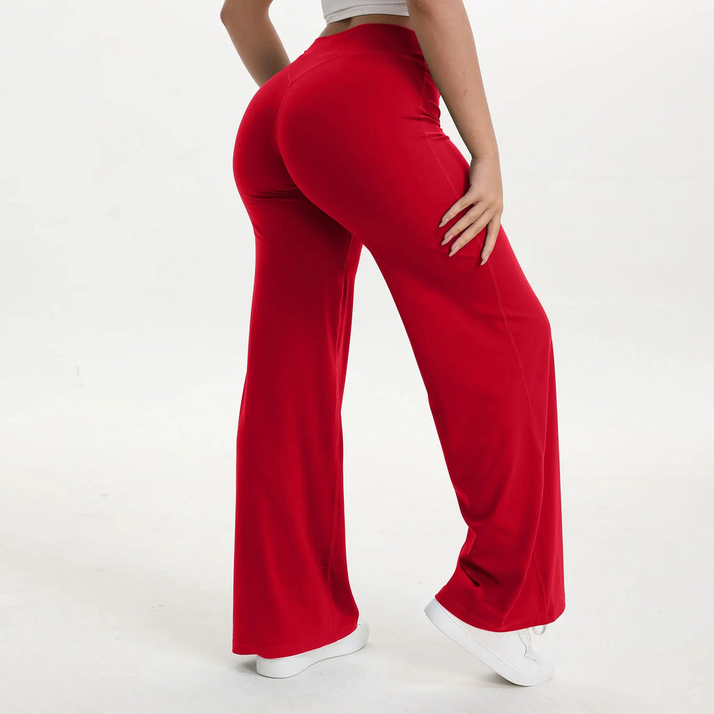 Sculpta Women’s Straight Leg Gym Trousers – Soft Stretch Pilates, Yoga & Activewear Pants
