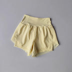 Sculpta™ Women’s 2-in-1 Quick-Dry Running Shorts | High-Waisted Gym & Training Shorts