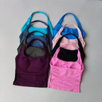 Sculpta™ Seamless Halter Neck Gym Top | Built-In Bra Women’s Fitness Tank