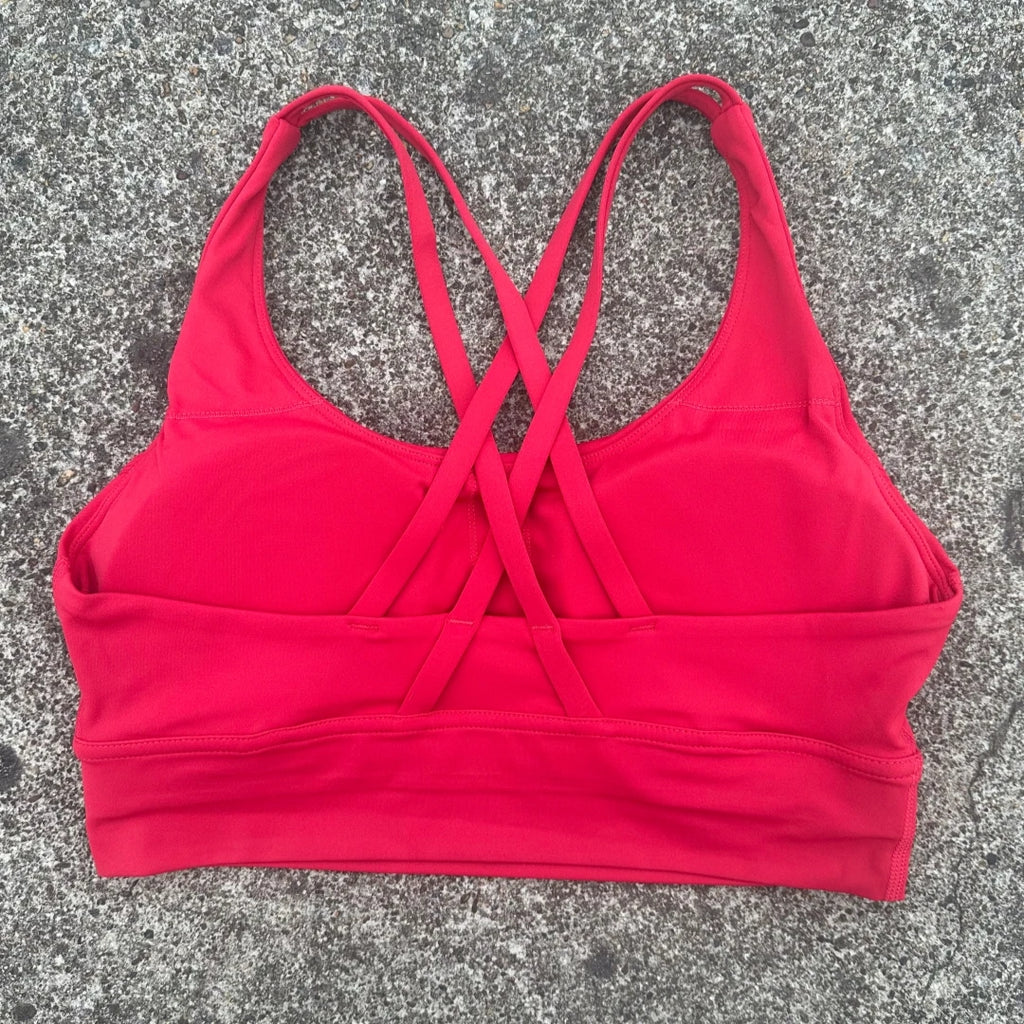 Sculpta™ Cross Back Sports Bra | Women’s Seamless Medium Support Gym & Yoga Bra