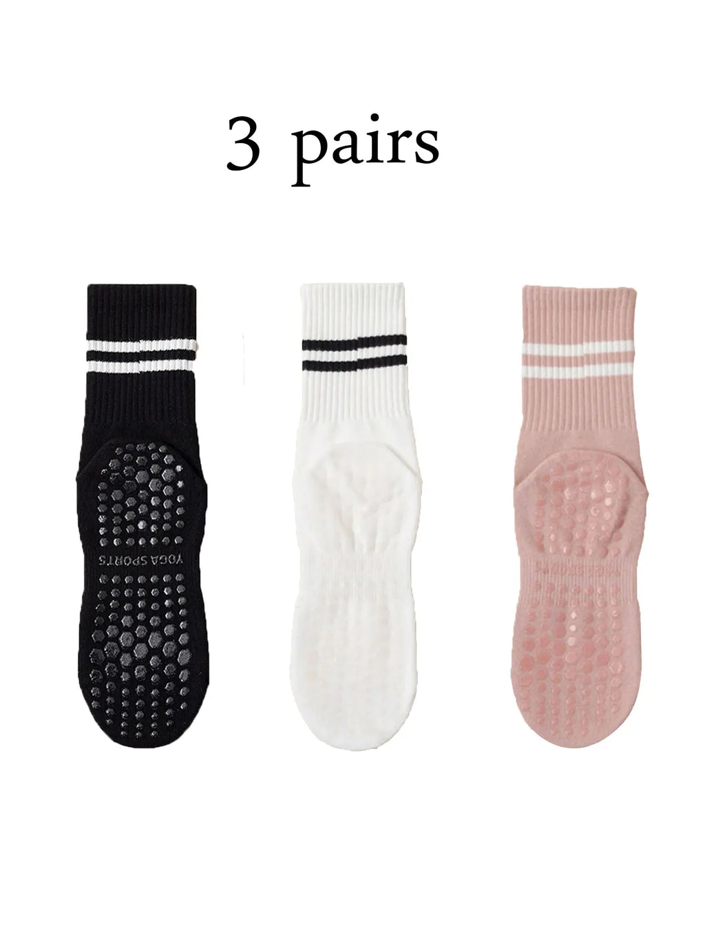 Sculpta™ Non-Slip Pilates Grip Socks | Women’s Yoga, Barre & Reformer Studio Socks
