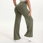 Sculpta Women’s Straight Leg Gym Trousers – Soft Stretch Pilates, Yoga & Activewear Pants