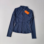 Sculpta™ Performance Zip Jacket | Seamless Long Sleeve Gym Top