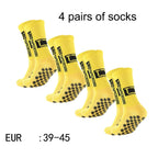 Sculpta™ 4 Pair Performance Football Socks | Cushioned Breathable Sports Socks for Football, Running, Gym & Training