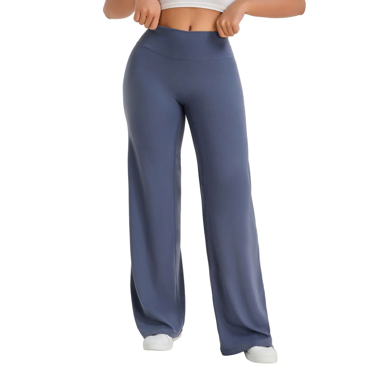 Sculpta Women’s Straight Leg Gym Trousers – Soft Stretch Pilates, Yoga & Activewear Pants