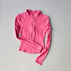 Sculpta™ Performance Zip Jacket | Seamless Long Sleeve Gym Top