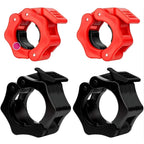 Sculpta™ Quick Release Barbell Clamps (Pair) | Olympic Barbell Lock Collars for Weightlifting, Powerlifting & Strength Training