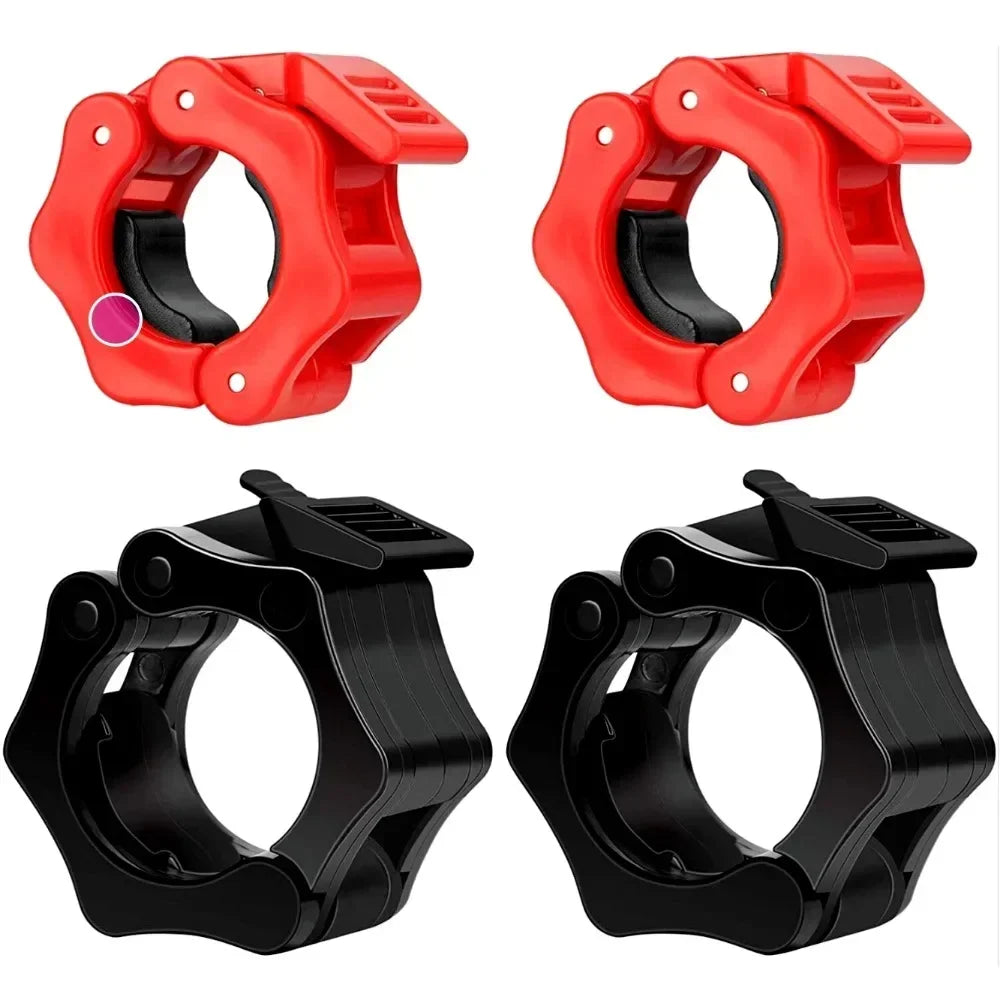 Sculpta™ Quick Release Barbell Clamps (Pair) | Olympic Barbell Lock Collars for Weightlifting, Powerlifting & Strength Training