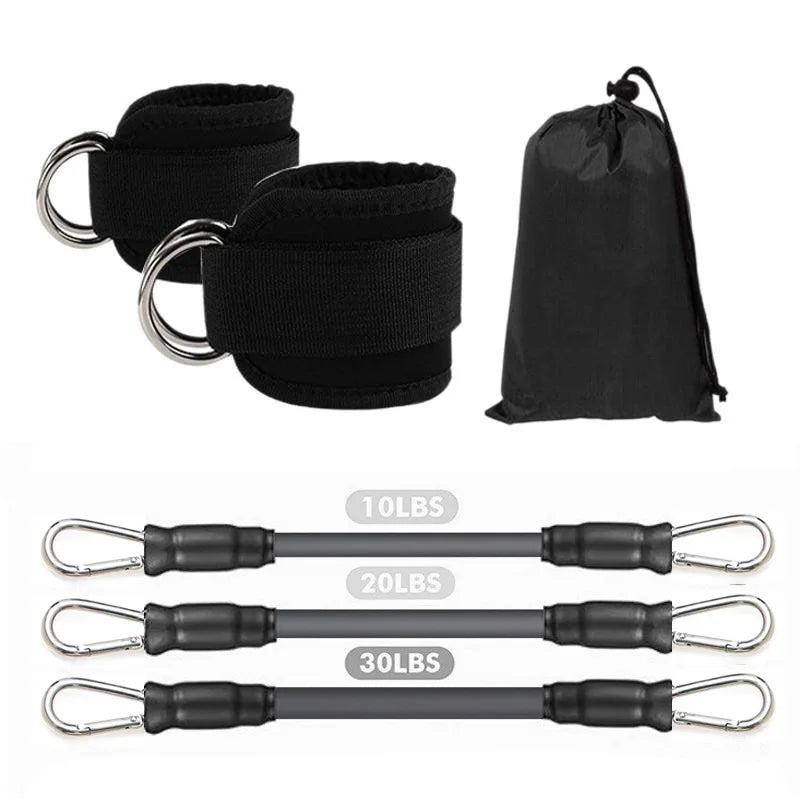 Sculpta™ Adjustable Ankle Resistance Bands | Glute & Leg Training Straps for Home & Gym