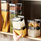 Sculpta™ Airtight Protein Storage Container | Large Supplement & Protein Powder Canister | Moisture-Proof Kitchen Storage Jar