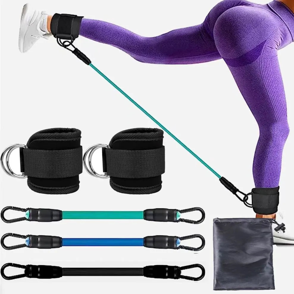 Sculpta™ Premium Padded Ankle Straps for Cable Machines | Adjustable Gym Ankle Cuffs for Glutes, Leg Workouts & Strength Training