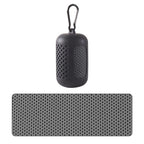 Sculpta™ Cooling Gym Towel | Instant Cooling Microfibre Sports Towel with Silicone Carry Case | Quick Dry for Gym, Running, Fitness, Hiking & Travel