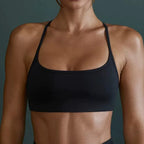 Sculpta™ Cross Back Sports Bra | Women’s High Support Seamless Running & Gym Bra