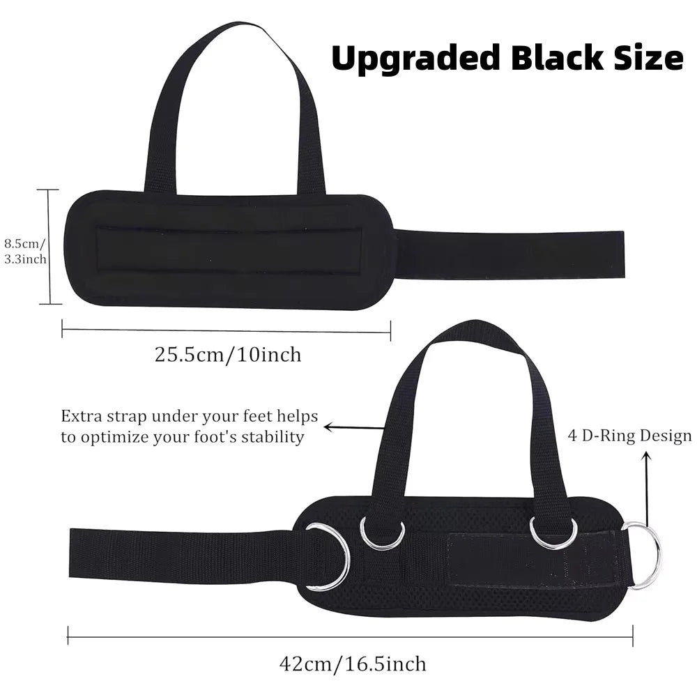 Sculpta™ Premium Padded Ankle Straps for Cable Machines | Adjustable Gym Ankle Cuffs for Glutes, Leg Workouts & Strength Training
