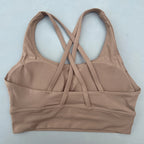 Sculpta™ Cross Back Sports Bra | Women’s Seamless Medium Support Gym & Yoga Bra