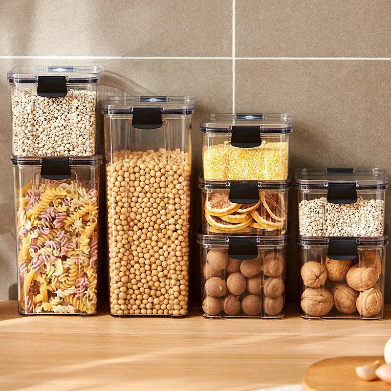 Sculpta™ Airtight Protein Storage Container | Large Supplement & Protein Powder Canister | Moisture-Proof Kitchen Storage Jar