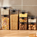 Sculpta™ Airtight Protein Storage Container | Large Supplement & Protein Powder Canister | Moisture-Proof Kitchen Storage Jar