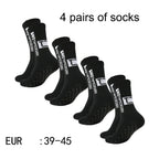 Sculpta™ 4 Pair Performance Football Socks | Cushioned Breathable Sports Socks for Football, Running, Gym & Training
