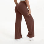 Sculpta Women’s Straight Leg Gym Trousers – Soft Stretch Pilates, Yoga & Activewear Pants