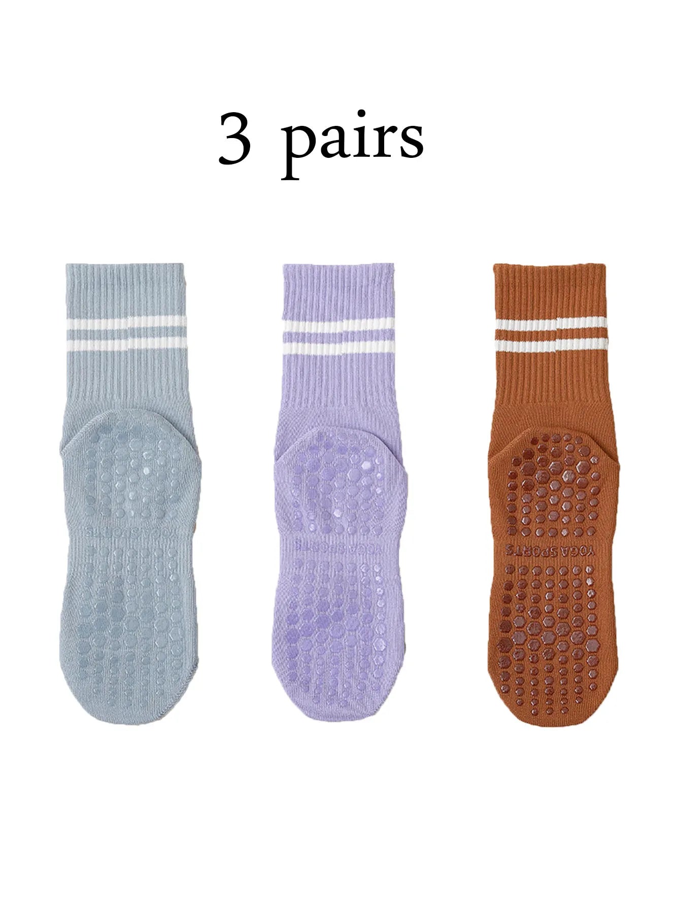 Sculpta™ Non-Slip Pilates Grip Socks | Women’s Yoga, Barre & Reformer Studio Socks