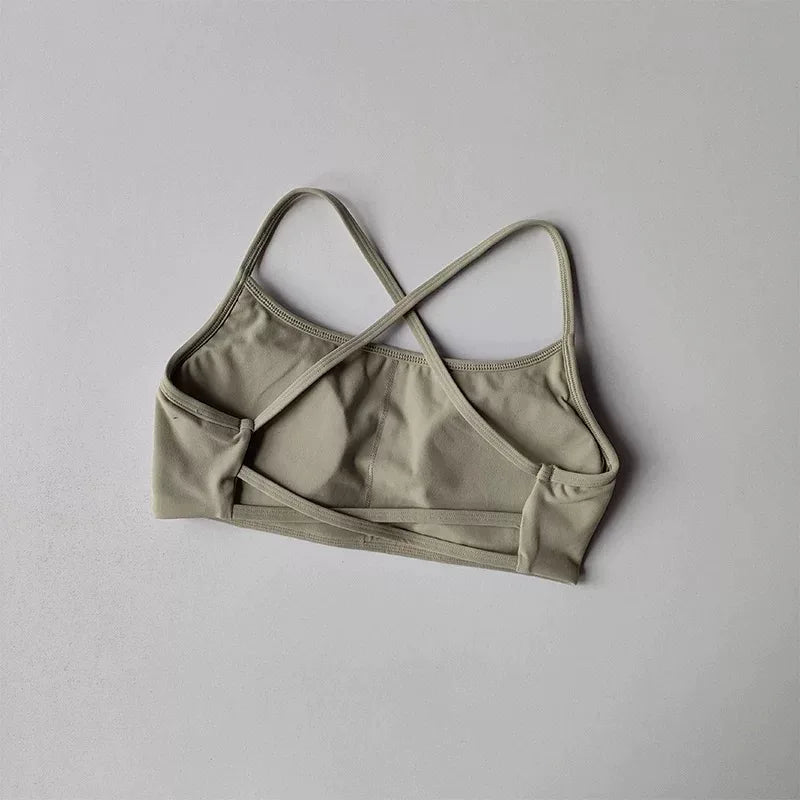 Sculpta™ Cross Back Sports Bra | Women’s High Support Seamless Running & Gym Bra